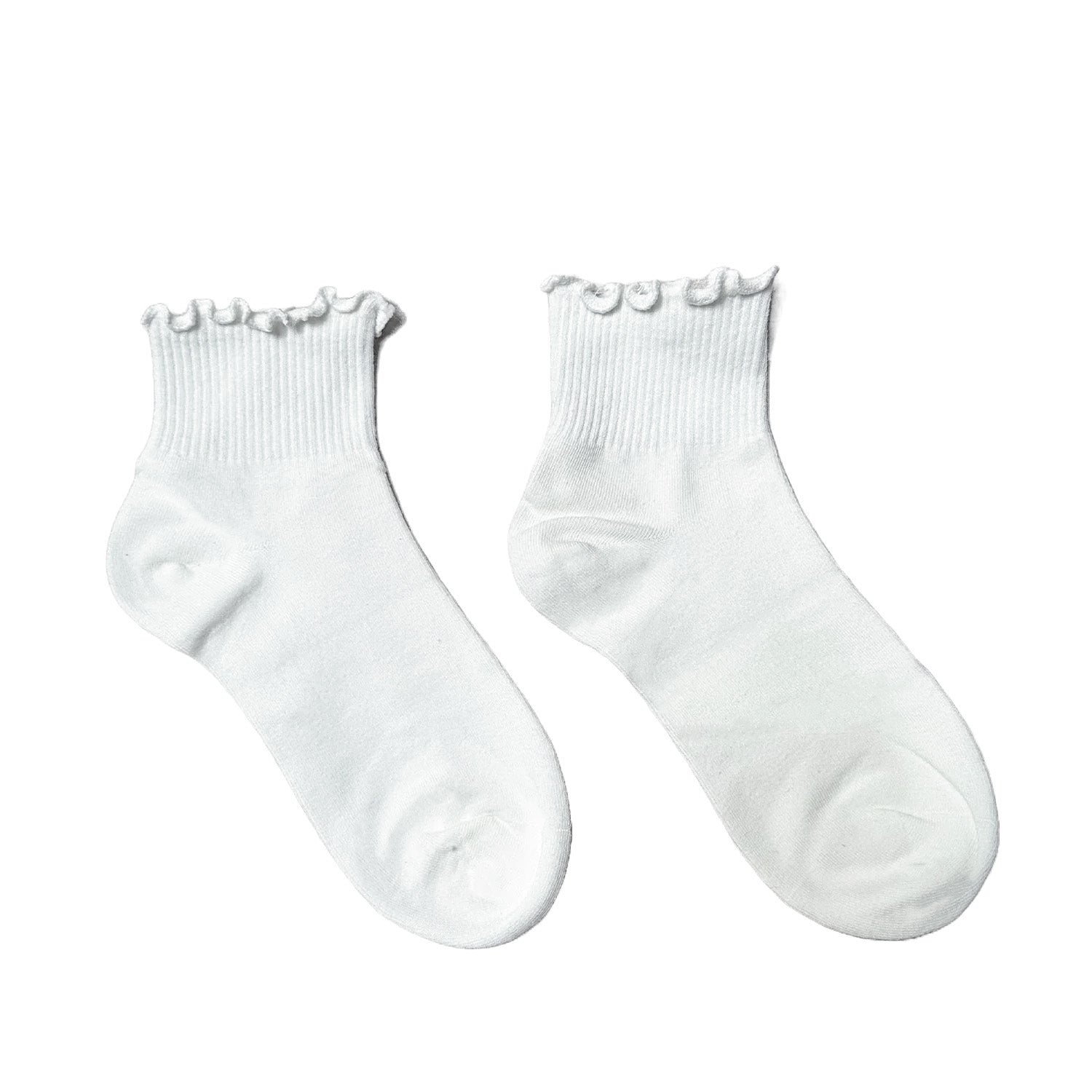FLOOF Women's For The Frill 2.0 Sock in White