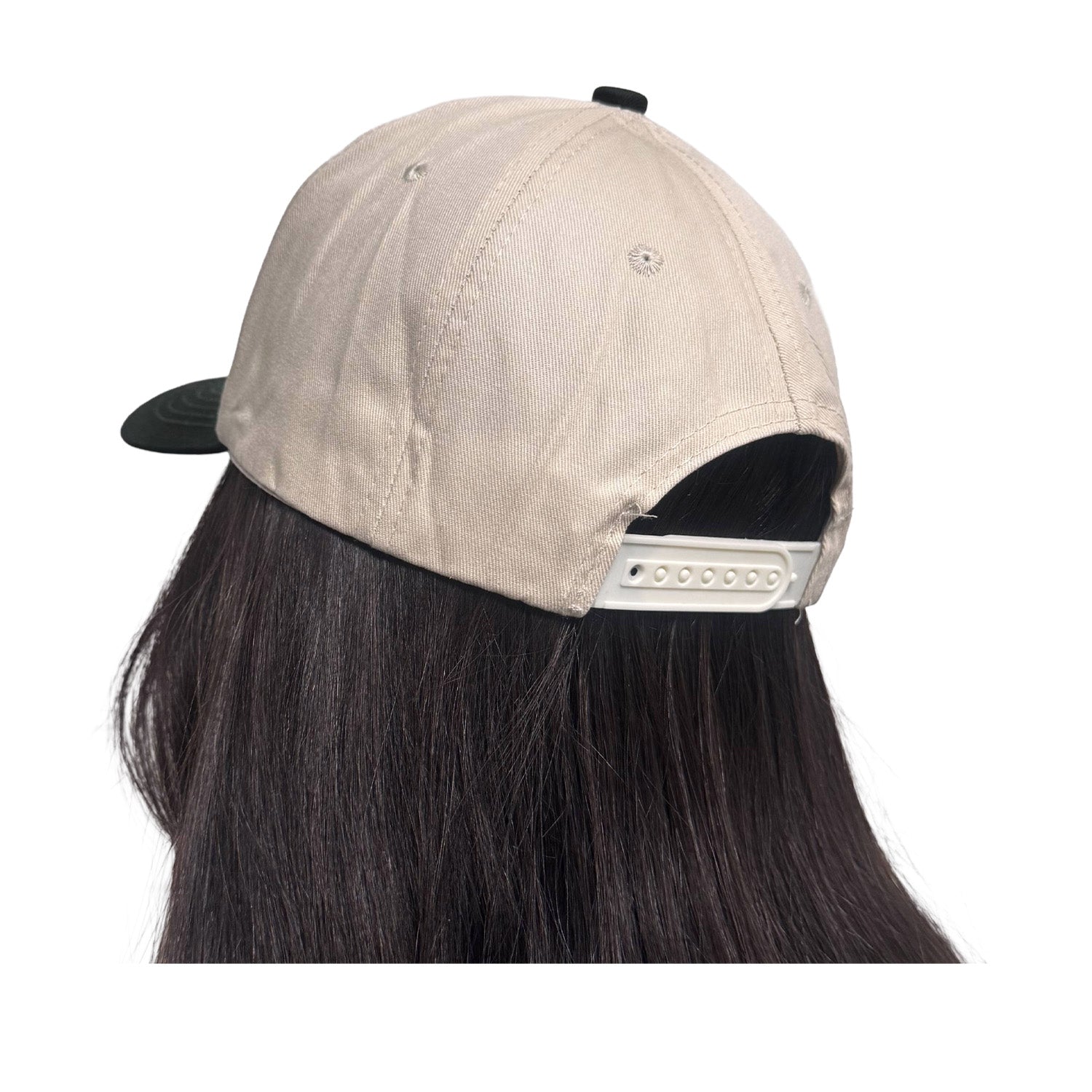 Floof Unisex Irish Goodbye Slogan Snapback Cap in Beige