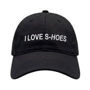 Floof Unisex I Love Shoes Cap in Black
