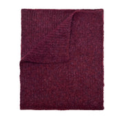 Floof Knit Scarf in Burgundy