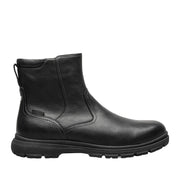 Florsheim Men's Lookout Zip Bt Wide in Black Tumble
