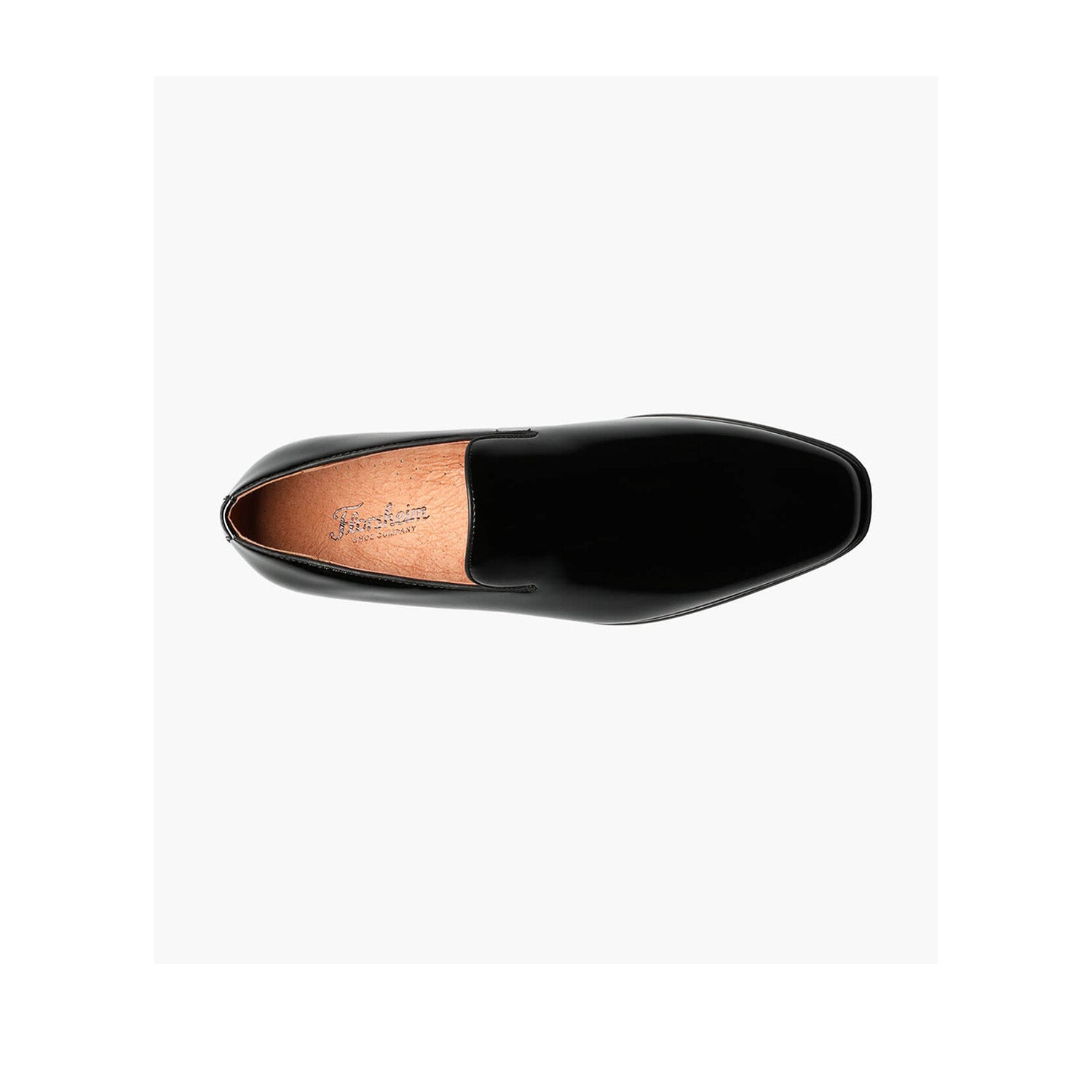 Florsheim Men's Postino Plain Toe Slip On in Black Patent