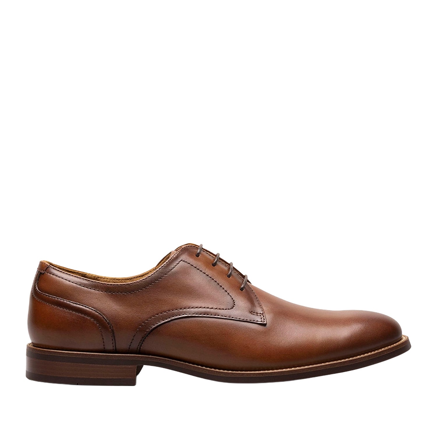 Florsheim Men's Rucci Plain Toe Oxford in Cognac
