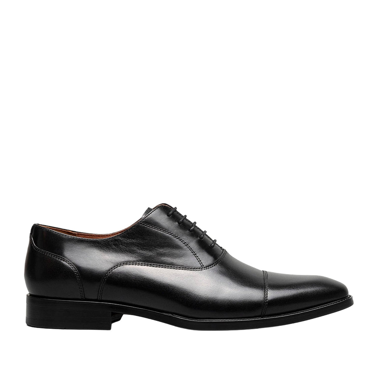 Florsheim Men's Sorrento Lux Cap Toe Balmoral in Black