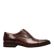 Florsheim Men's Sorrento Lux Cap Toe Balmoral in Brown