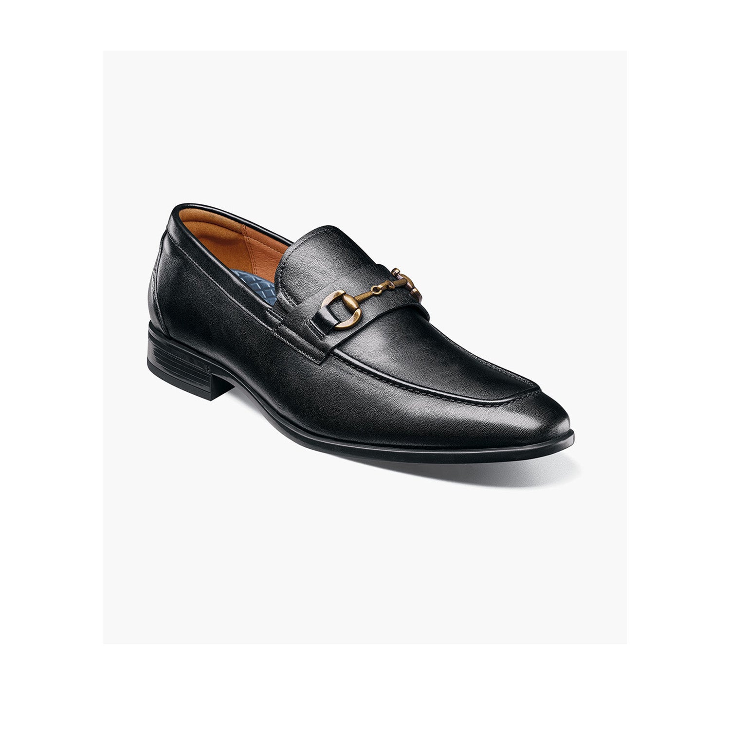 Florsheim Men's Zaffiro Moc Toe Bit Loafer in Black
