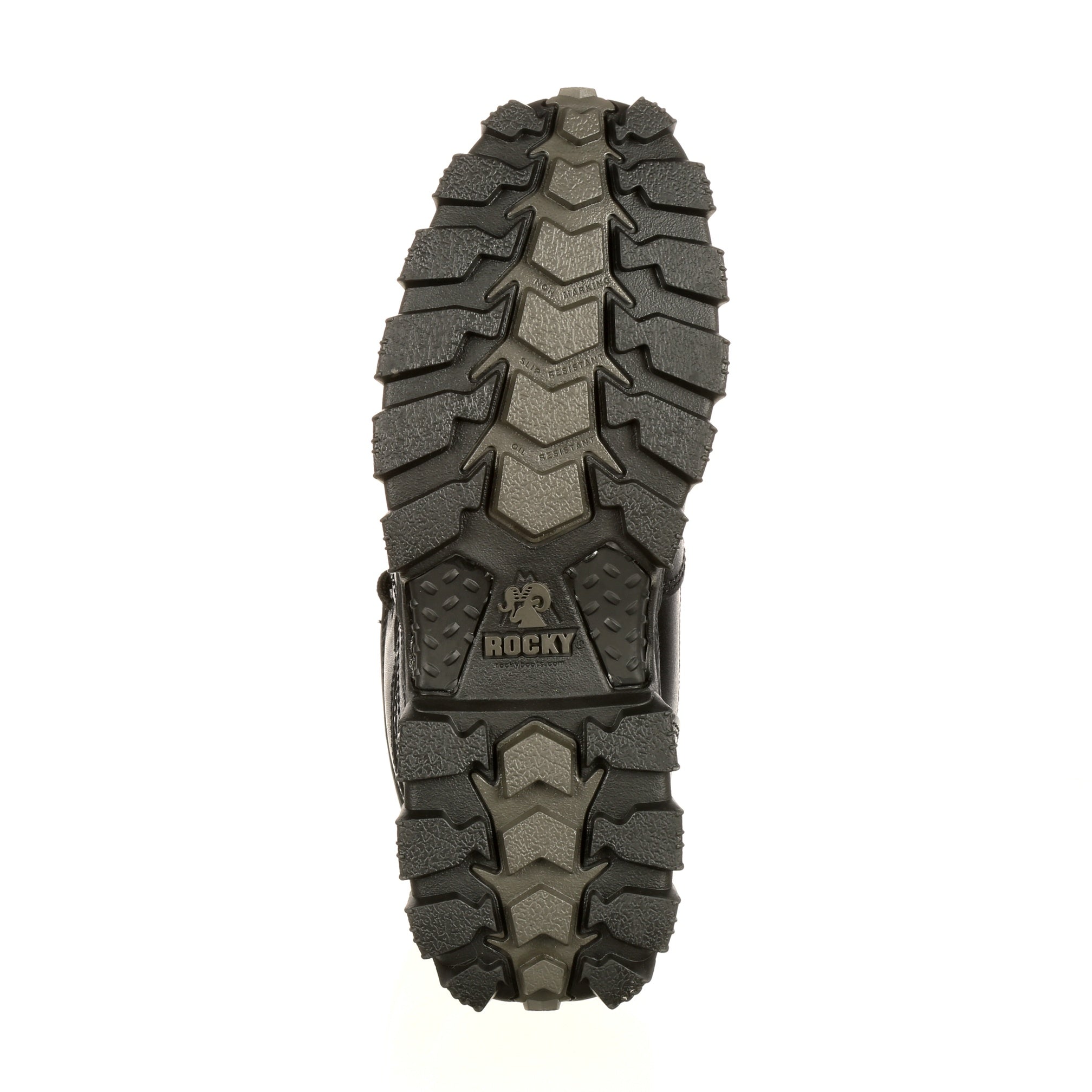 Rocky Men's Alpha Force  8" Waterproof Public Service Boo In Black M