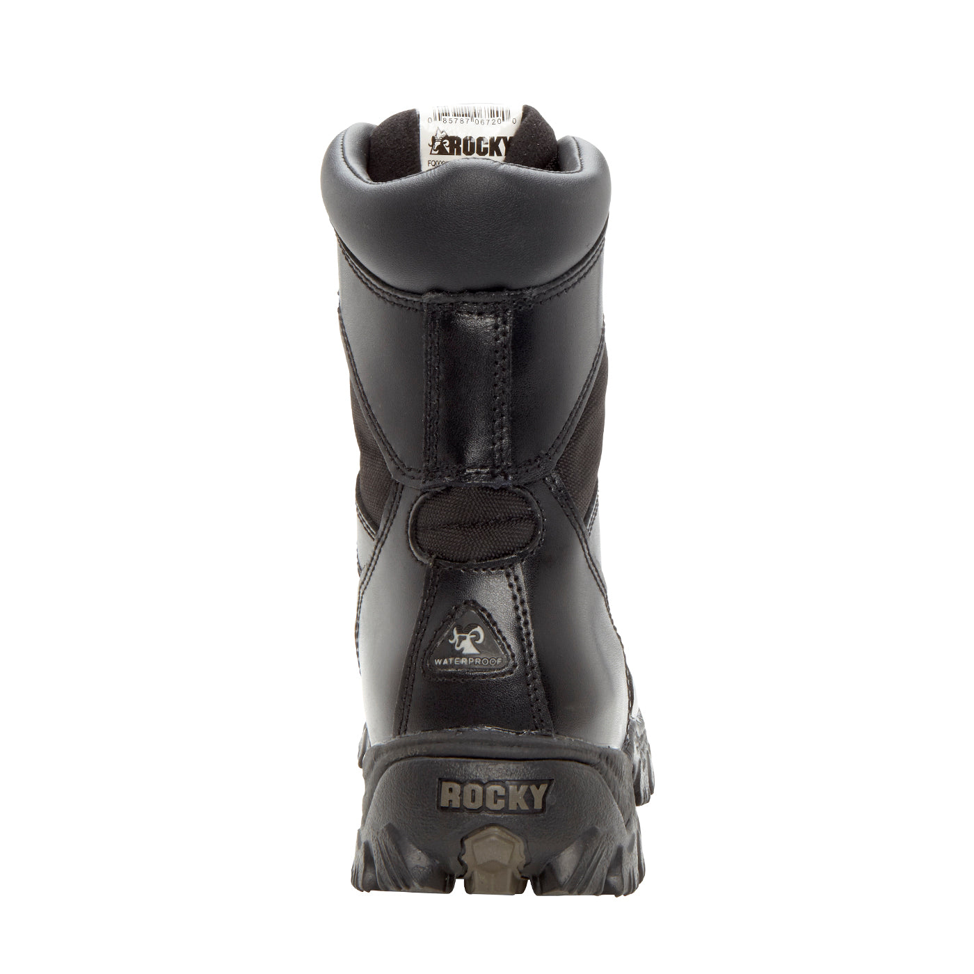 Rocky Men's Alpha Force  8" Waterproof Public Service Boo In Black W