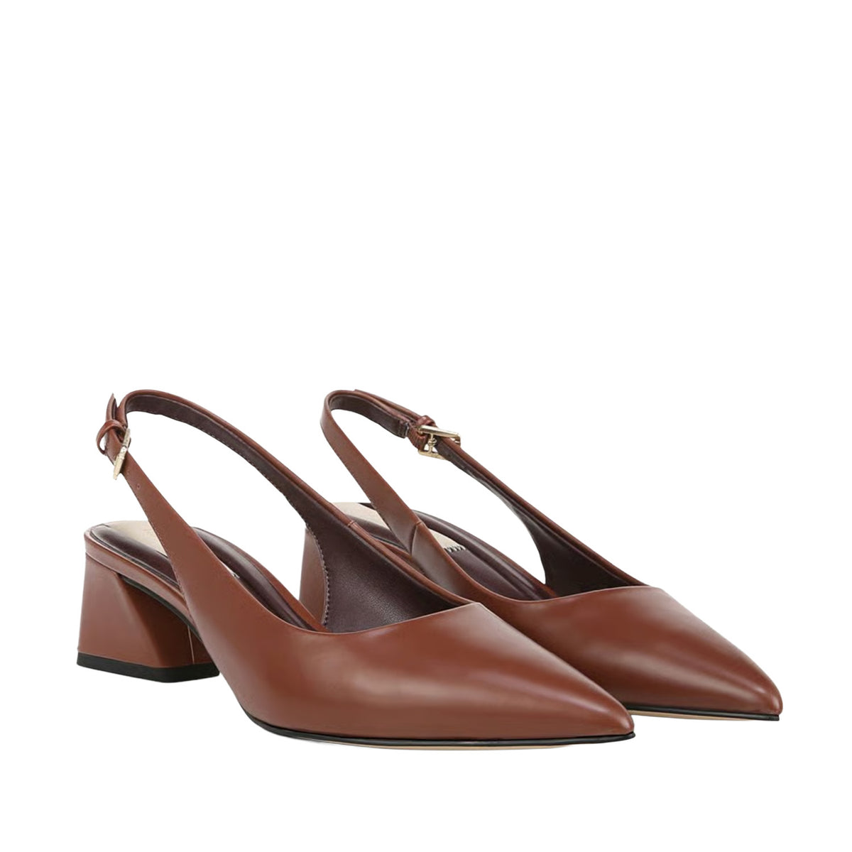 Franco Sarto Women's Racer Slingback in Acorn Brown