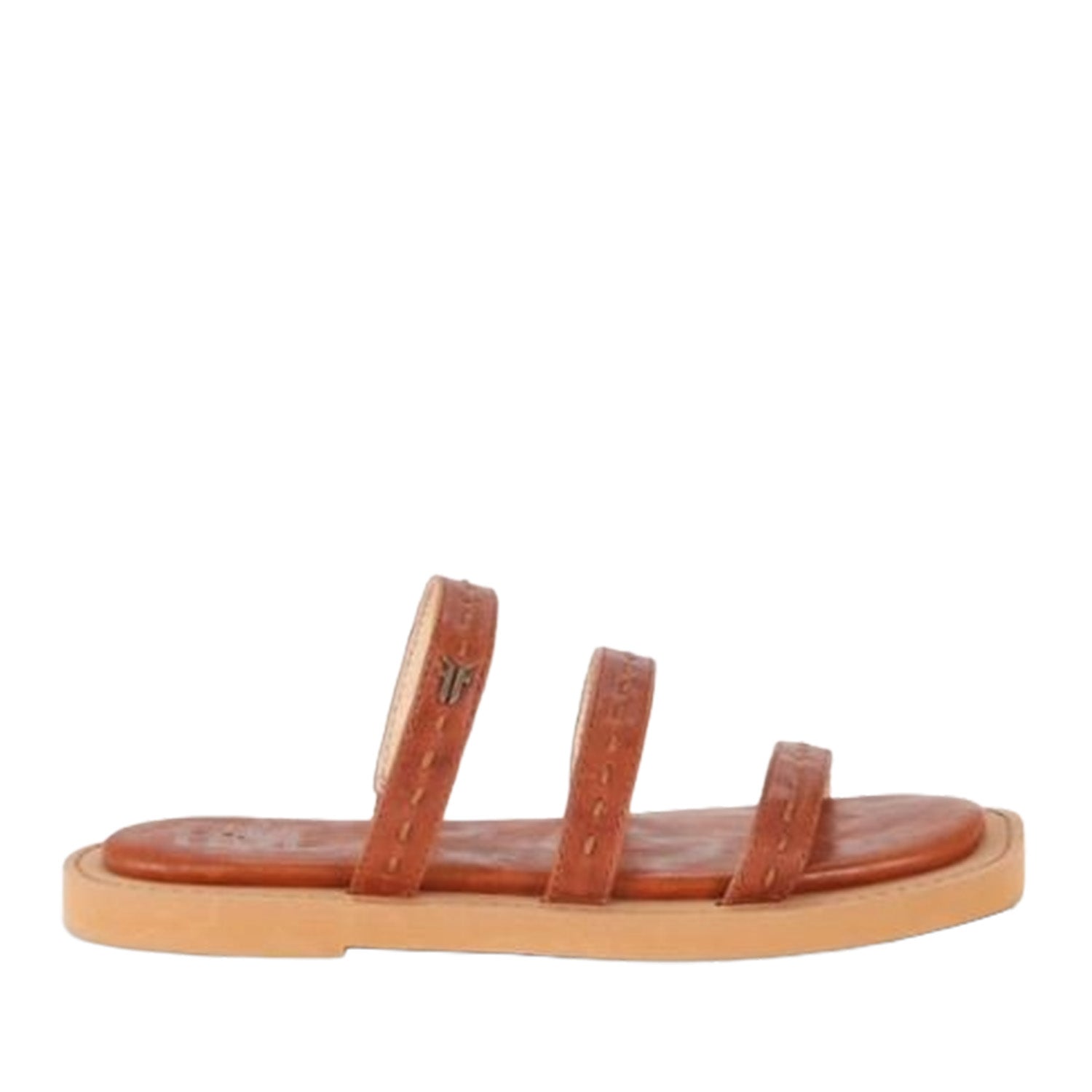 Frye  Women's Faye Strappy Slide Brown M