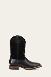 Frye Men's Hauser Logo Stitch In Black M