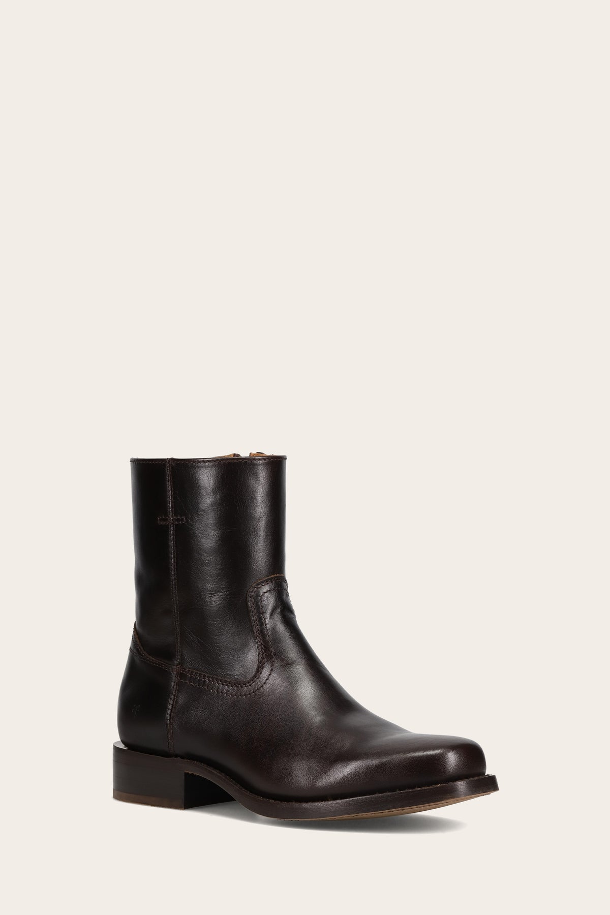Frye Men's Campus Inside Zip In Brown M