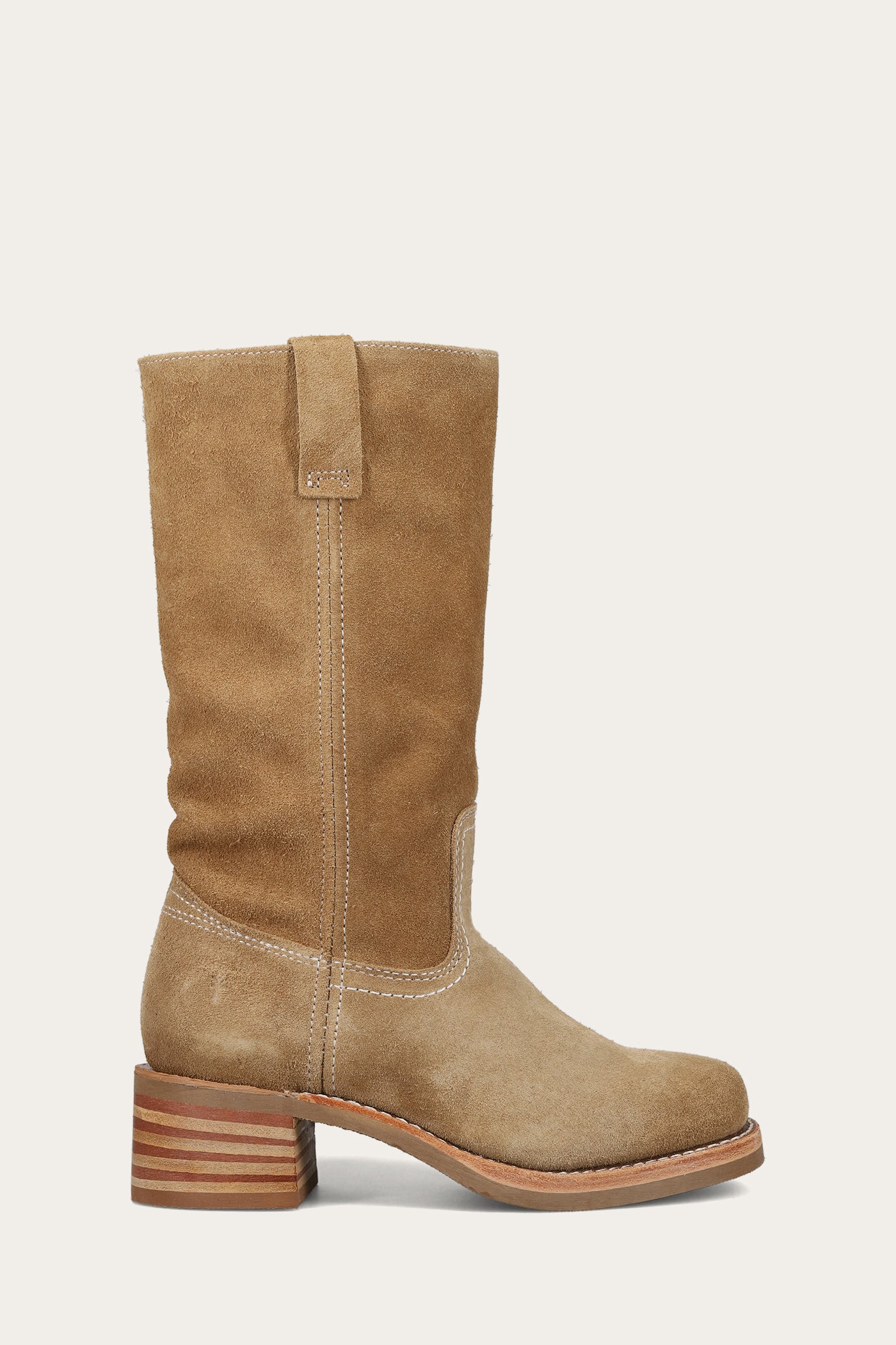 Frye Women's Campus 12R In Tan M - 6 / BROWN
