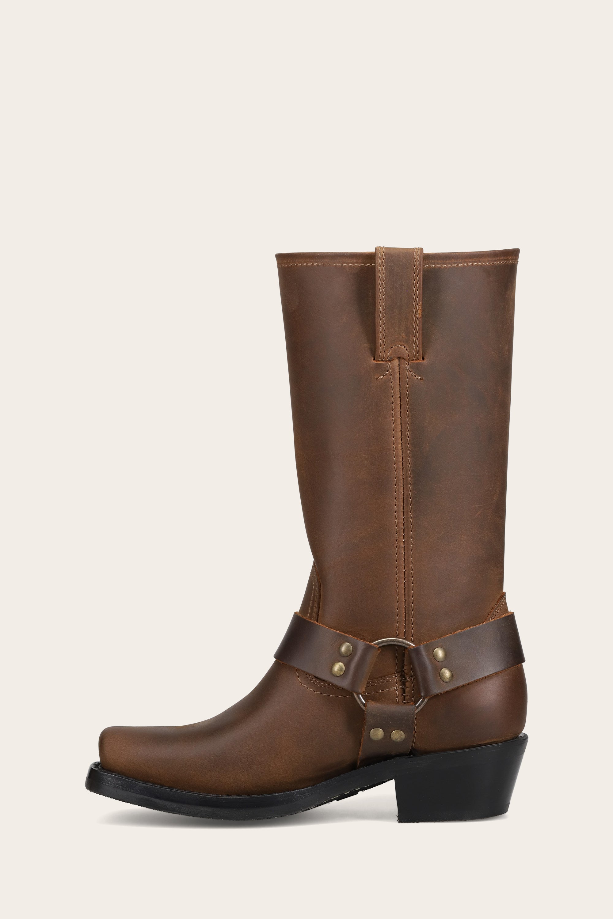 Frye Women's Harness 12R In Tan M