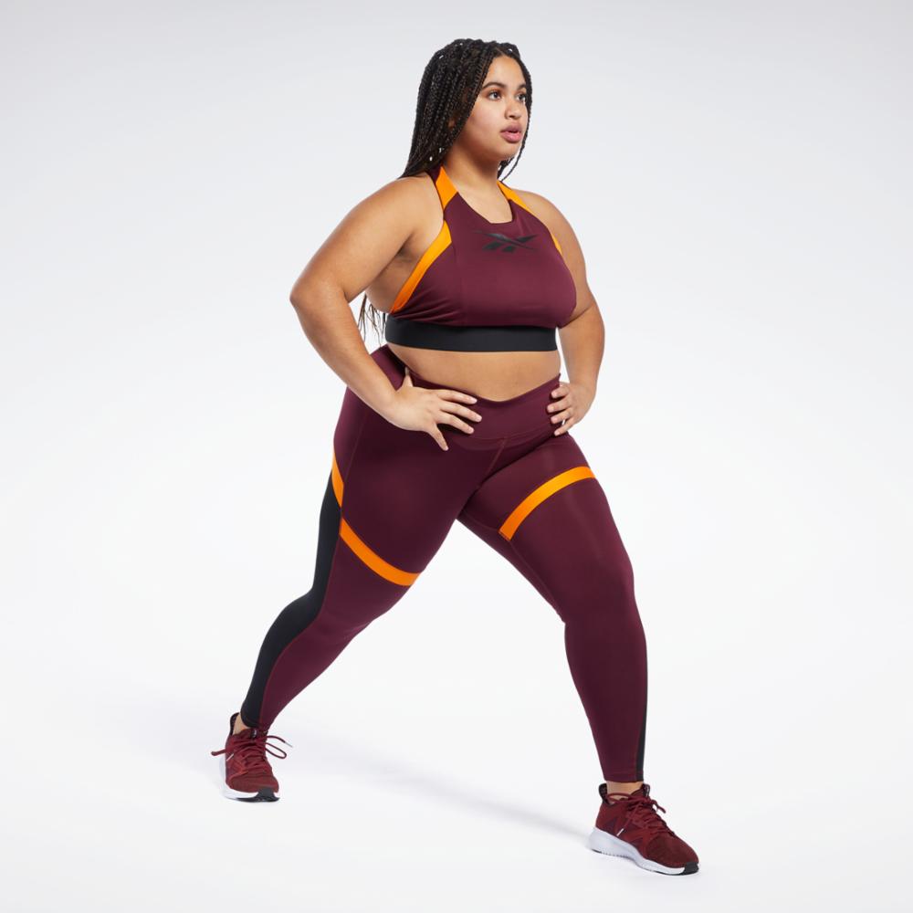 Reebok Apparel  Women's Wor Mesh Tight Reebok Training App Women Red Reg