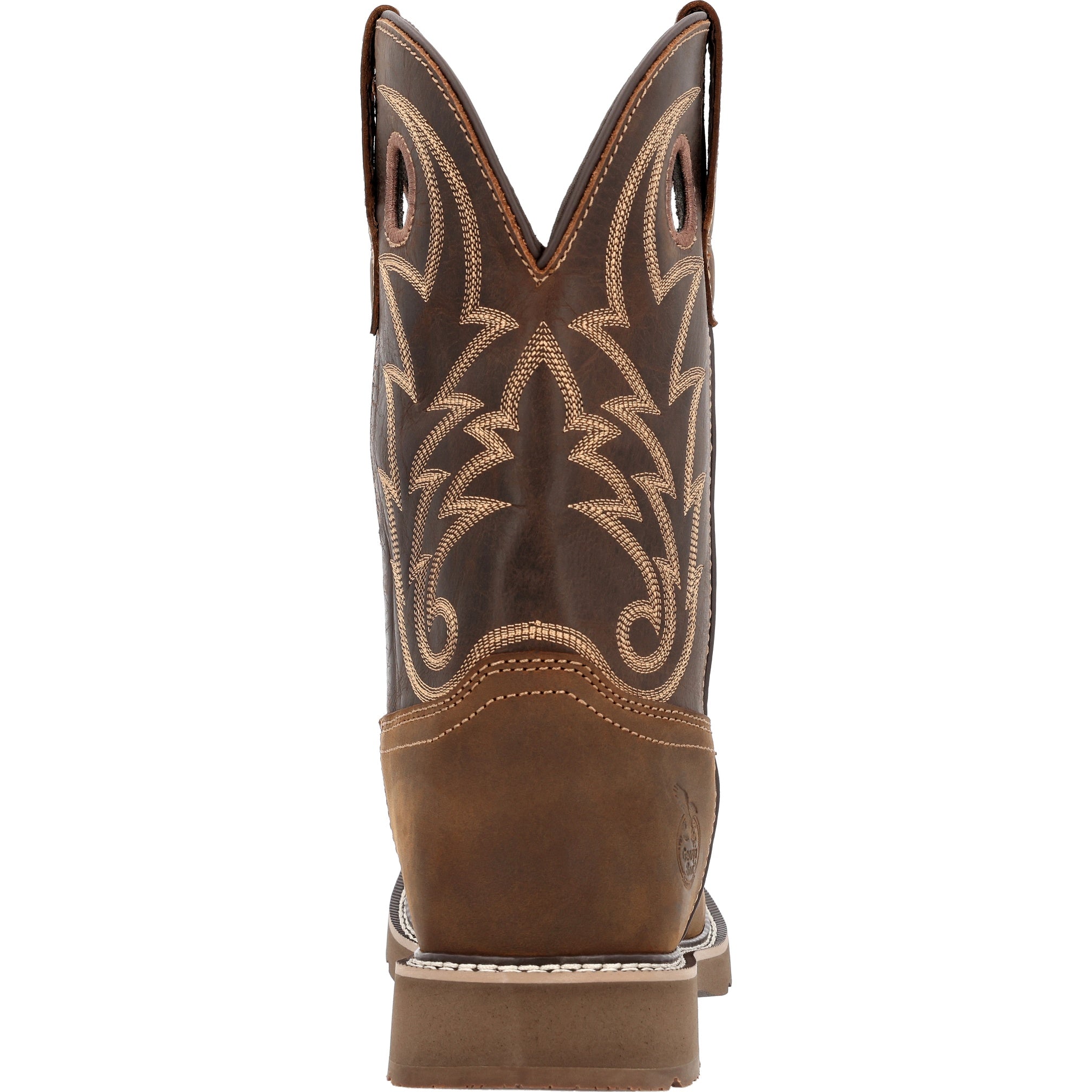 Georgia Men's Gb00691 Short Boot Core 37 Western In Brown M