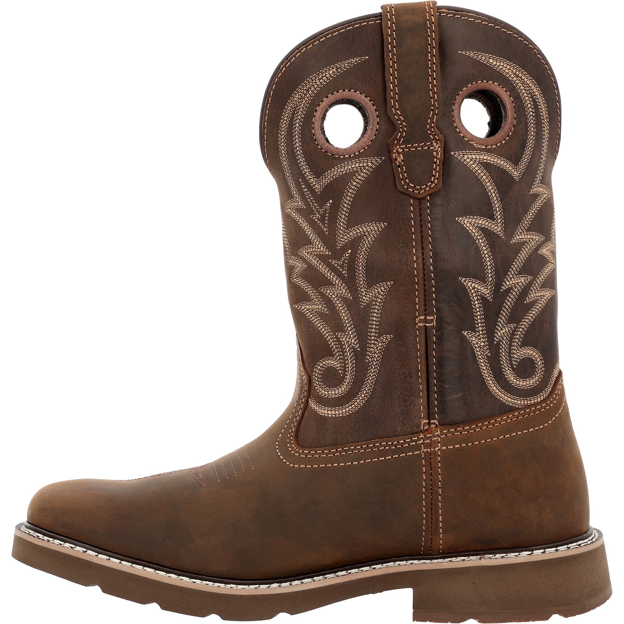 Georgia Men's Gb00691 Short Boot Core 37 Western In Brown M