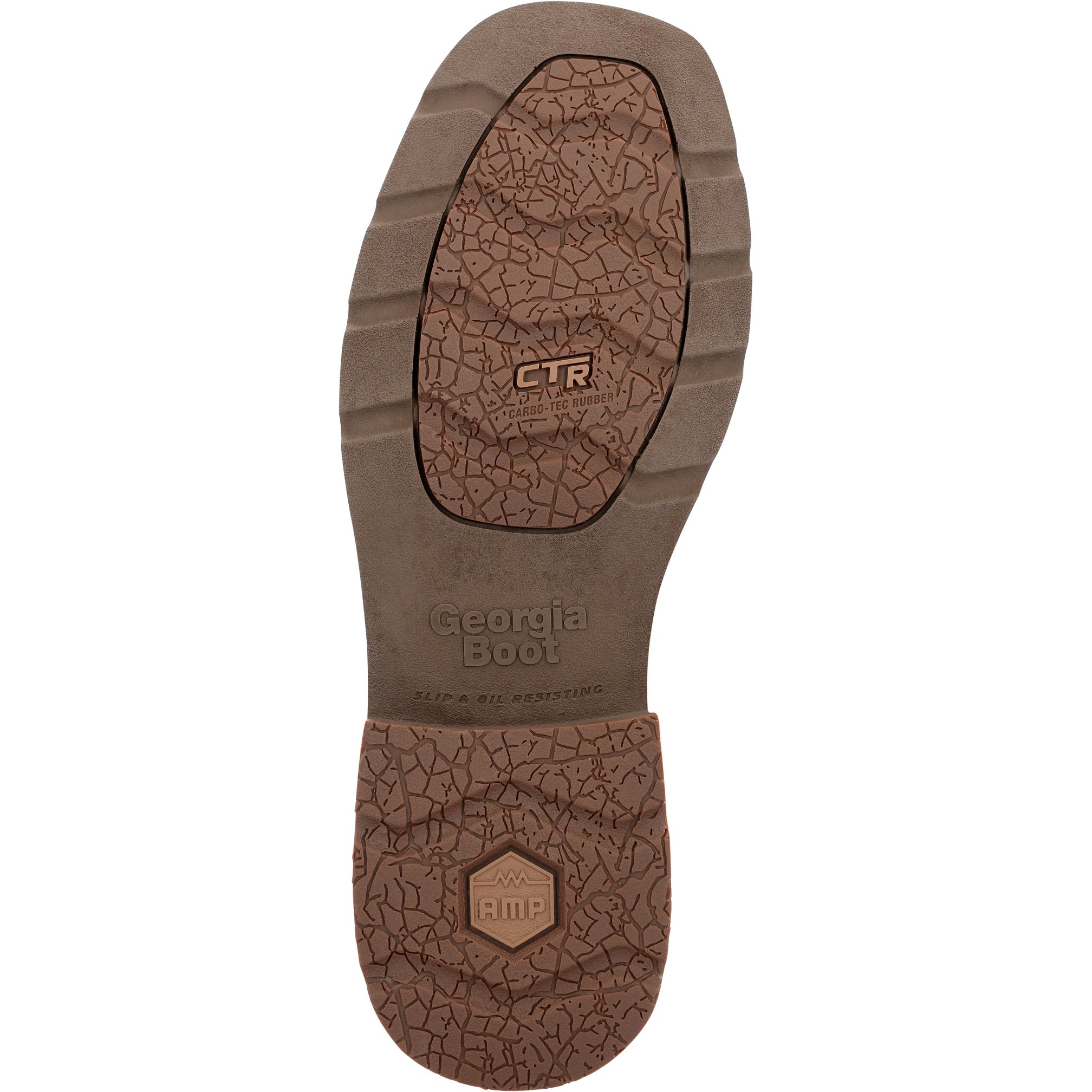 Georgia Men's Gb00693 Short Boot Core 37 Western In Brown/Rust M