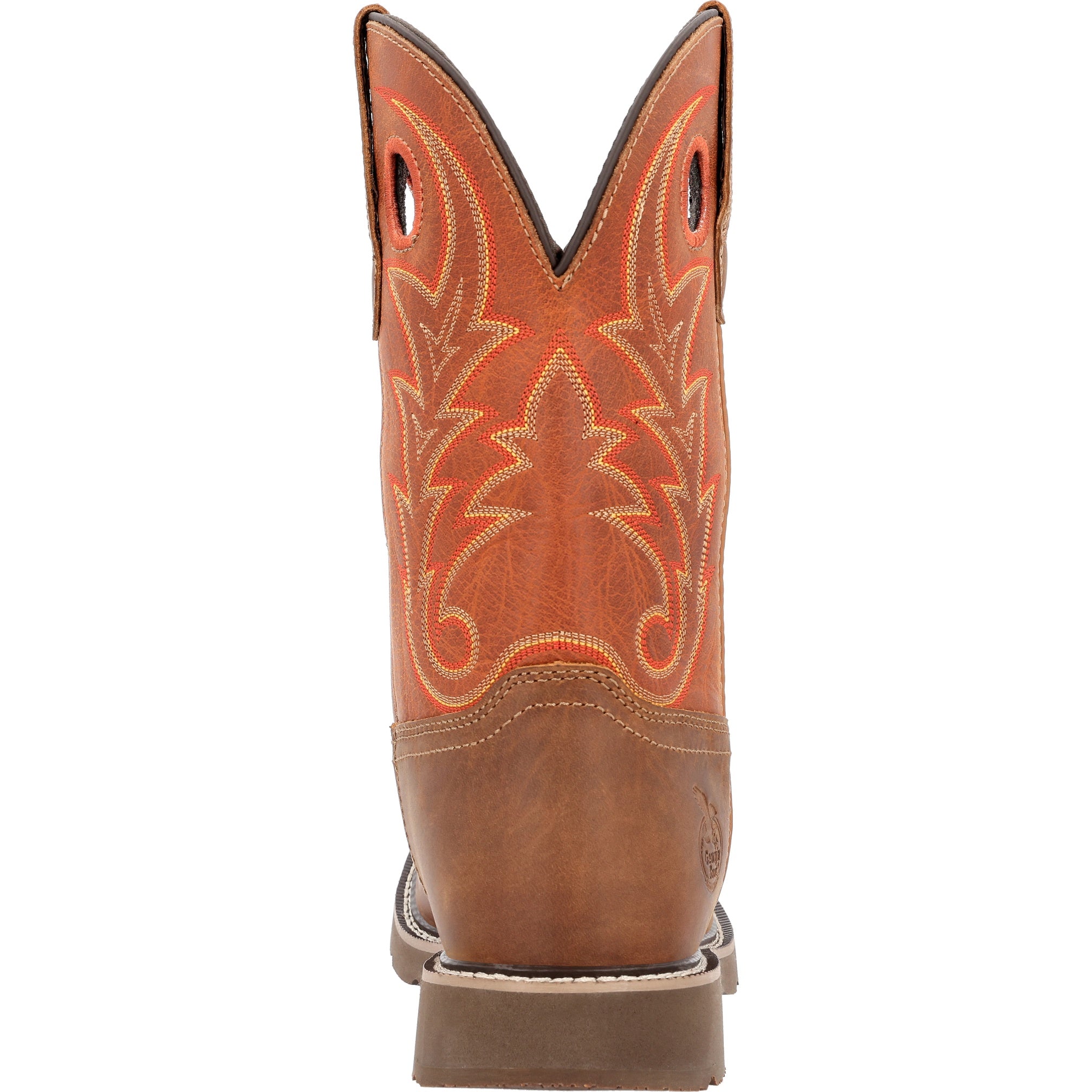 Georgia Men's Gb00693 Short Boot Core 37 Western In Brown/Rust W