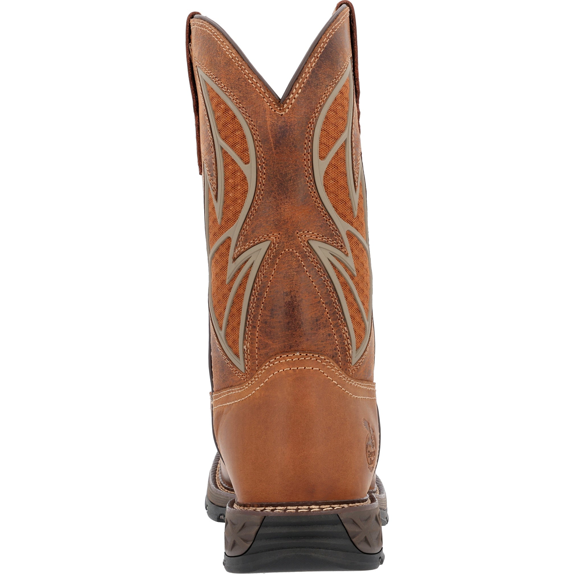 Georgia Men's Gb00702 Short Boot Carbo-Tec Flx In Brown/Brick W