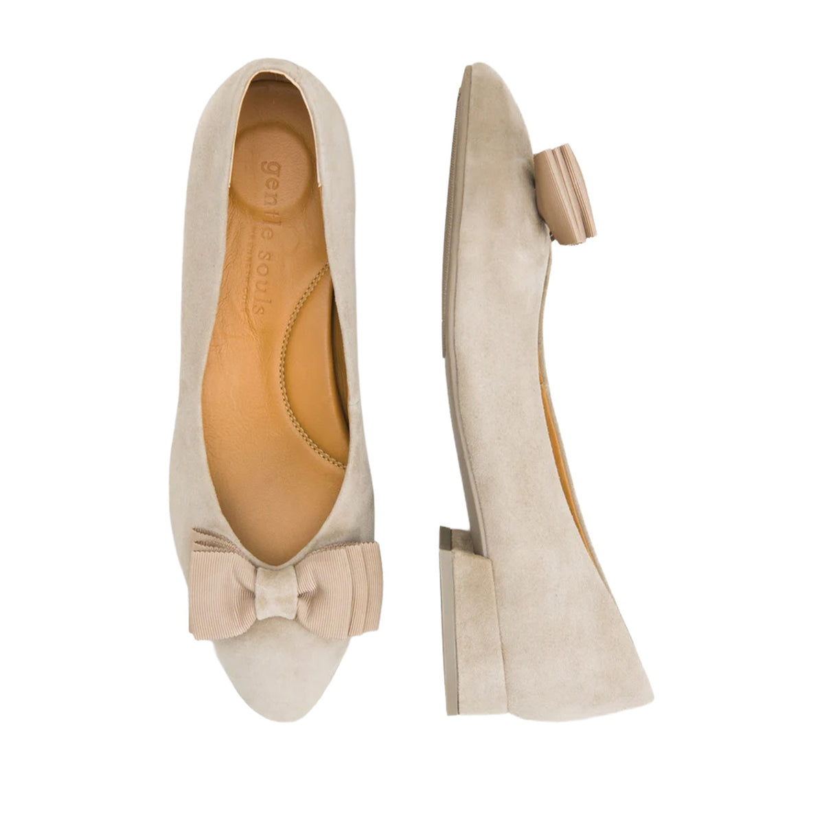 Gentle Souls Women's Atlas Flat in Mushroom
