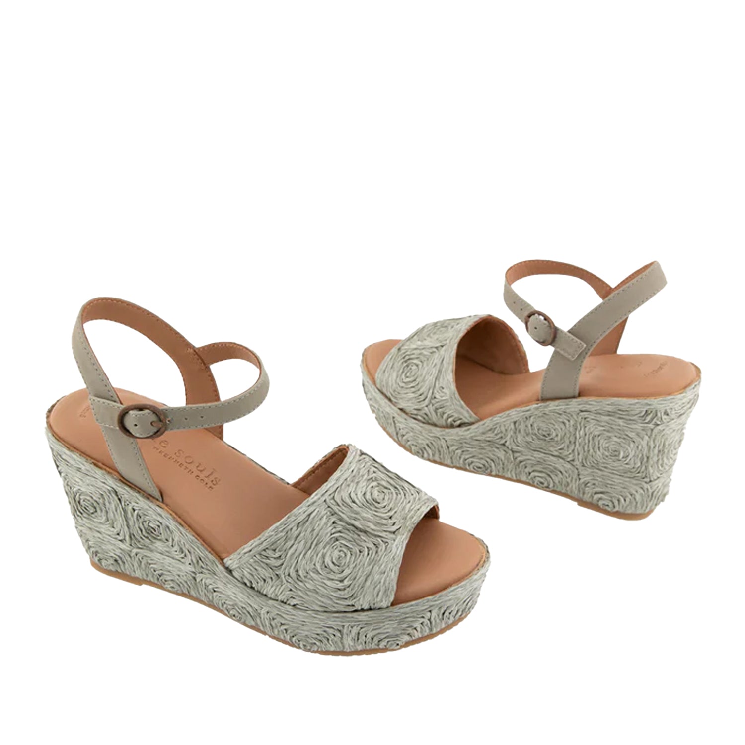 Gentle Souls by Kenneth Cole Women's Nevio in Silver Sage