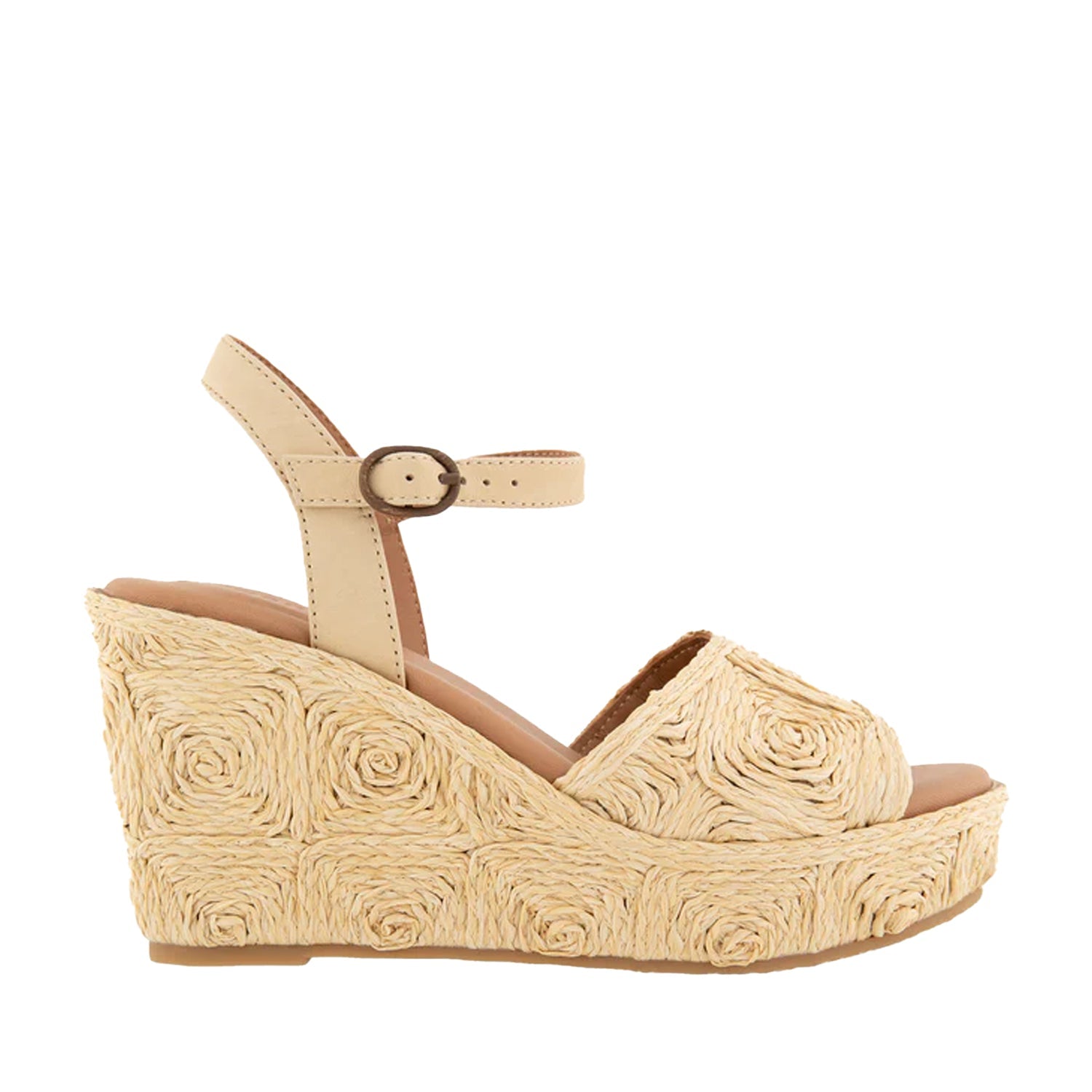Gentle Souls by Kenneth Cole Women's Nevio in Natural Raffia