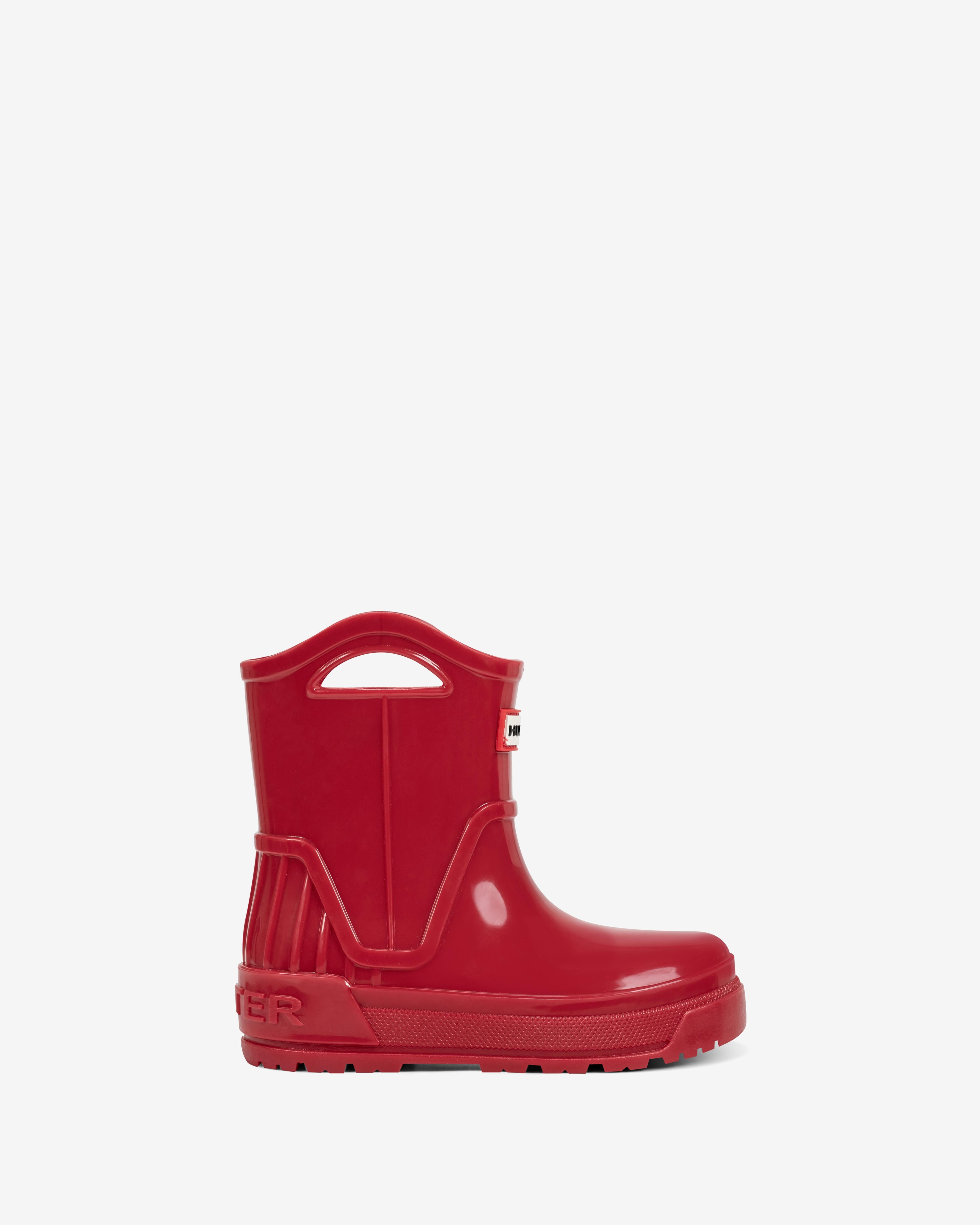 Hunter  Kids' Little  Georgey2 Bootie Military Red19-1557Tpg/Injecte M