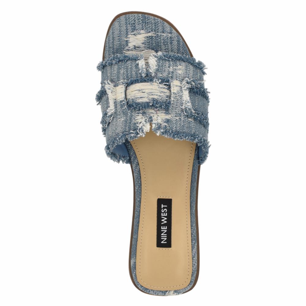 Nine West Women's Germanny7 Blue M