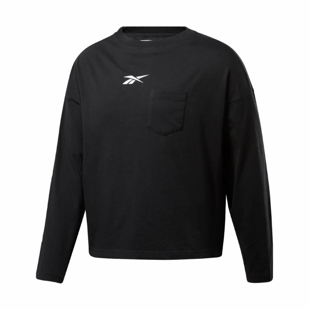 Reebok Unisex' Rcpm Longsleeve  In Black REG