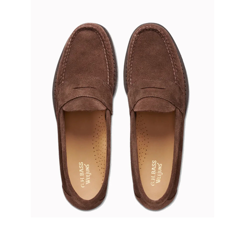 G.H. Bass Men's Logan Flat Strap in Brown