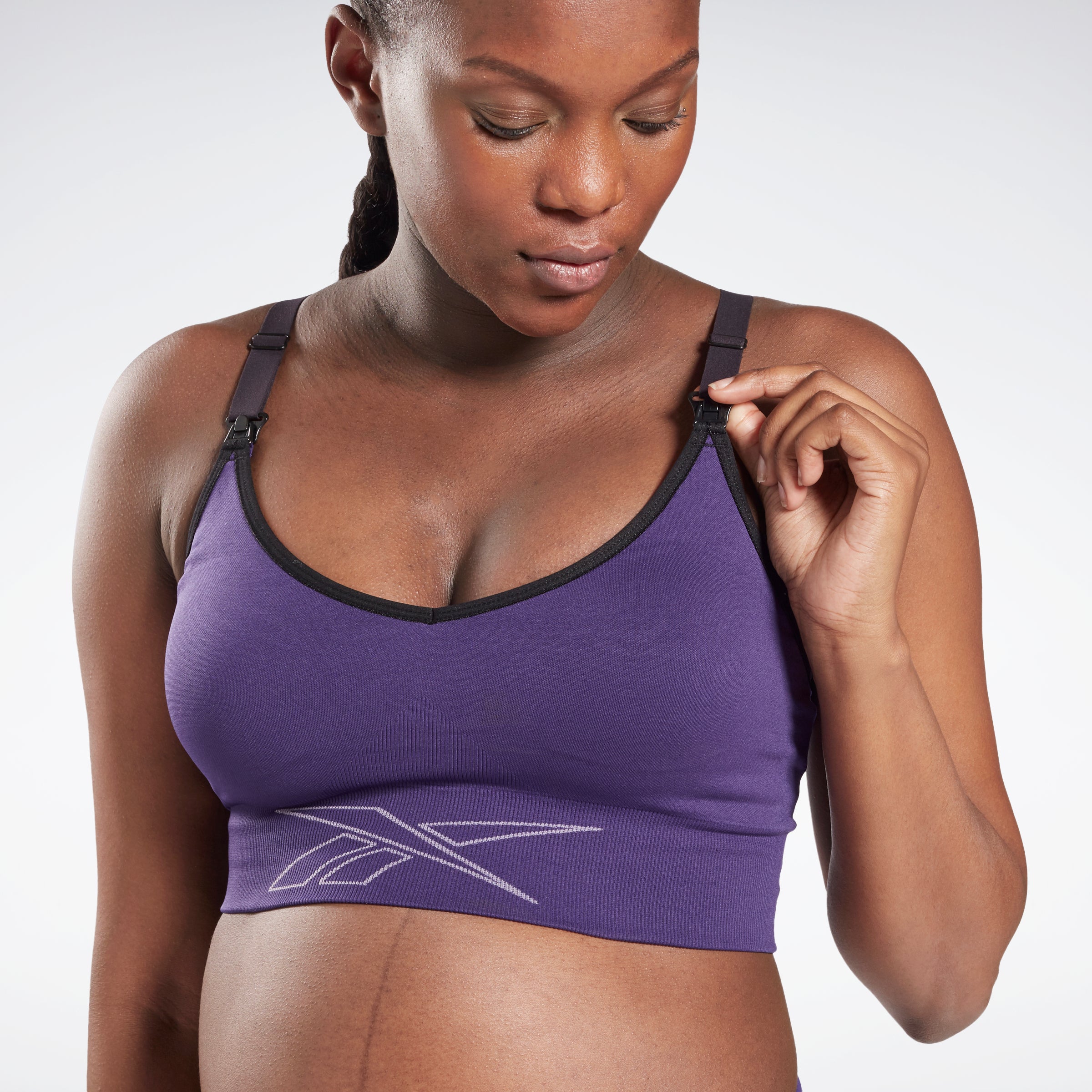 Reebok Women's S Maternity Bra  In Drkorc REG