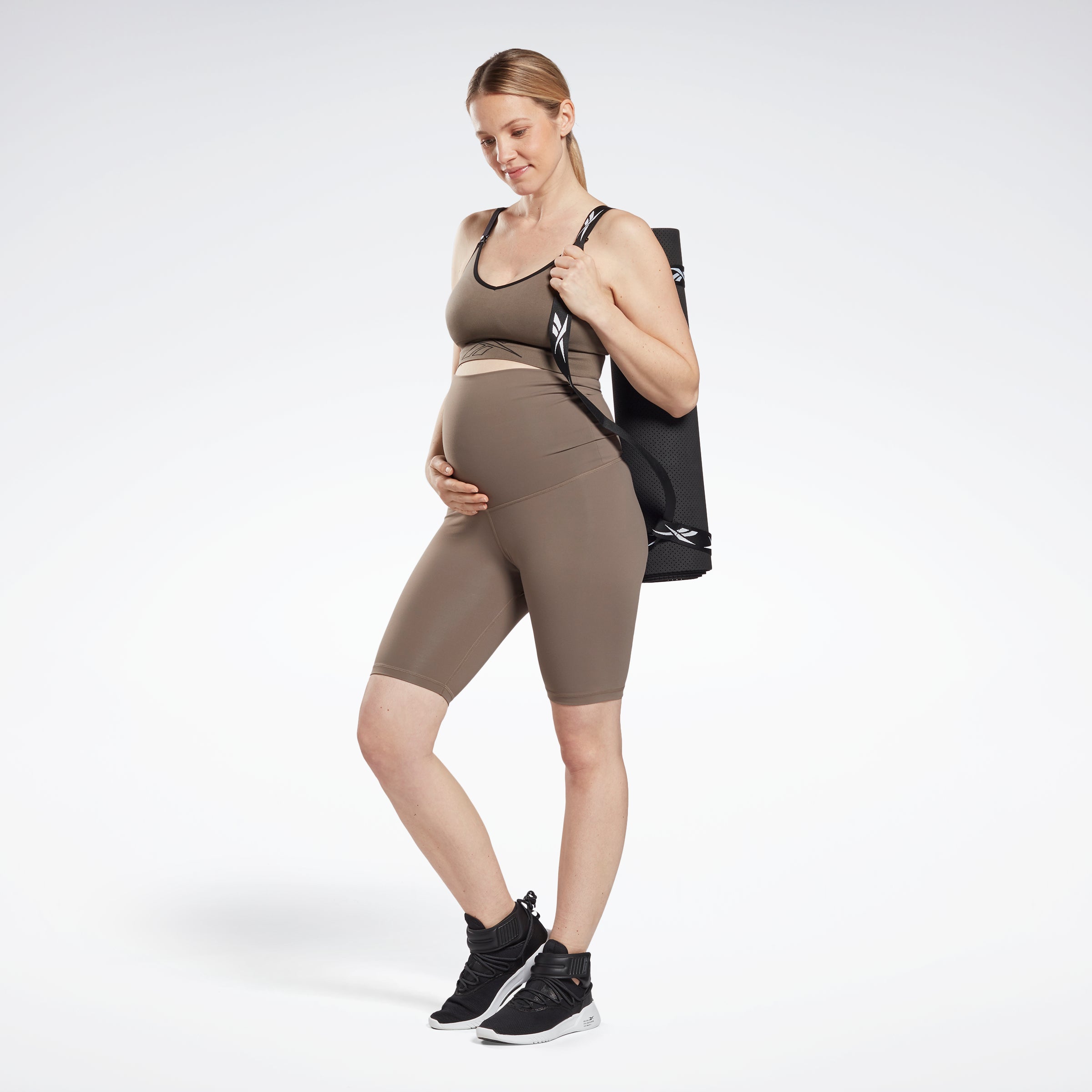 Reebok Women's Sr Lux Maternity Sh  In Trekgr REG