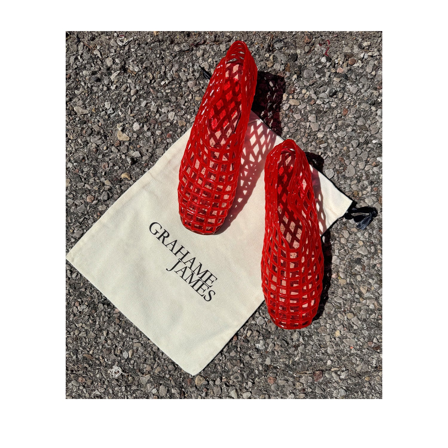 Grahame James Women's June Jelly in Red