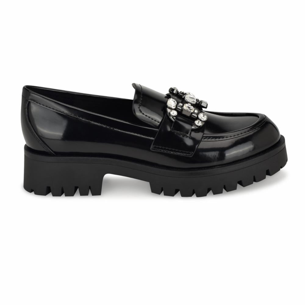 Nine West Women's Glammy3 Black M