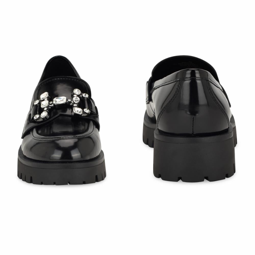 Nine West Women's Glammy3 Black M