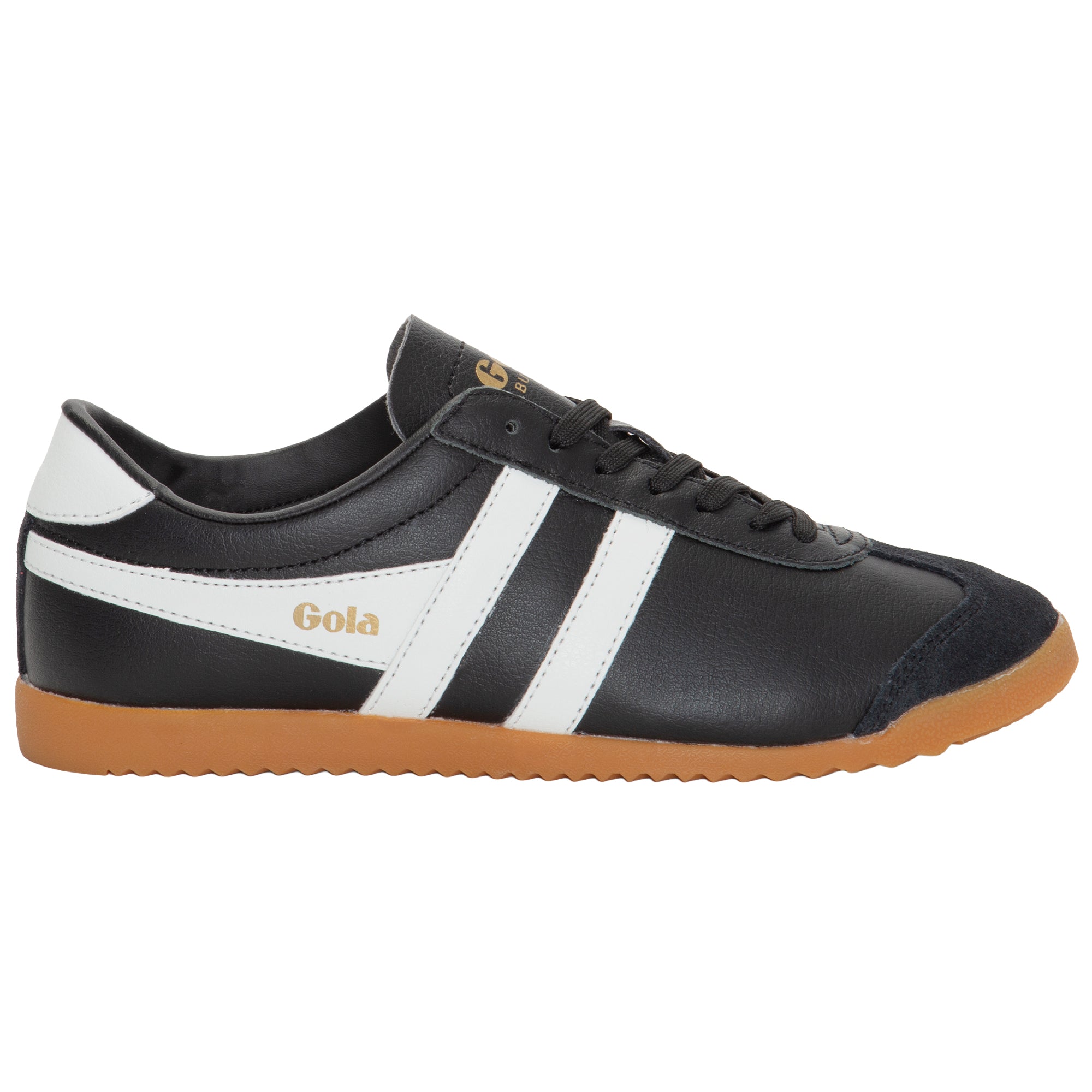Gola Women's Bullet Leather In White Black M