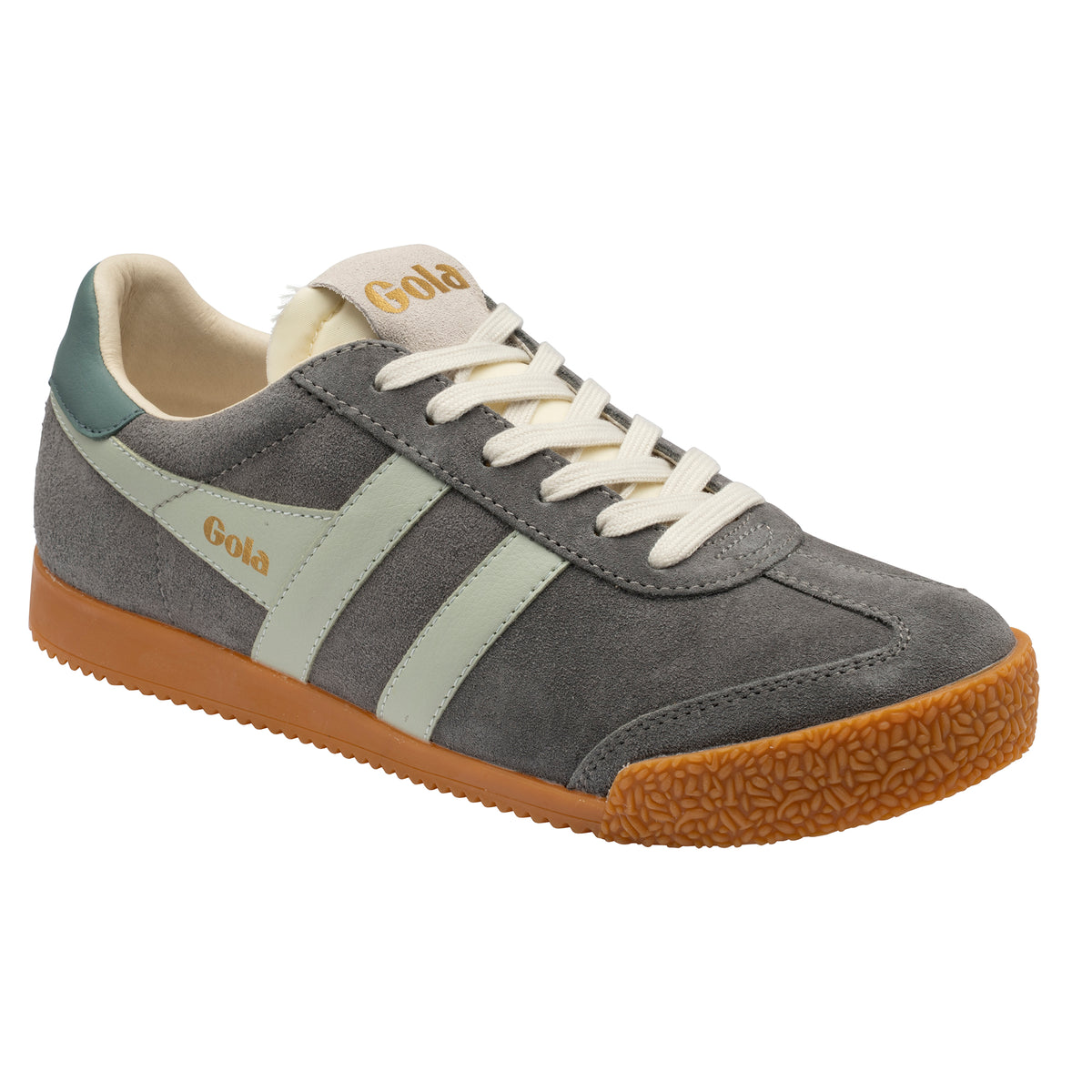 Gola Women's Elan Trainer In Ash/Matcha M