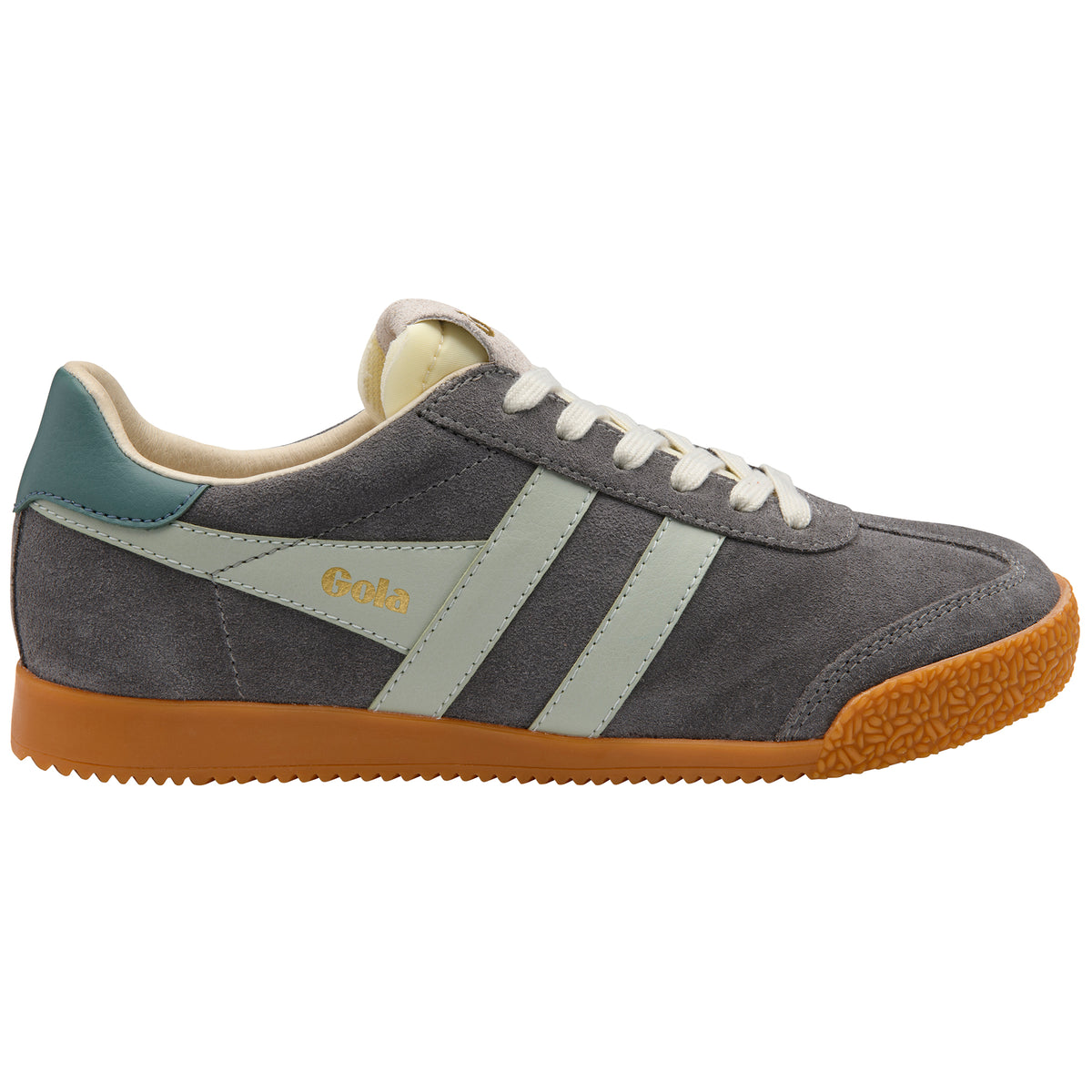Gola Women's Elan Trainer In Ash/Matcha M