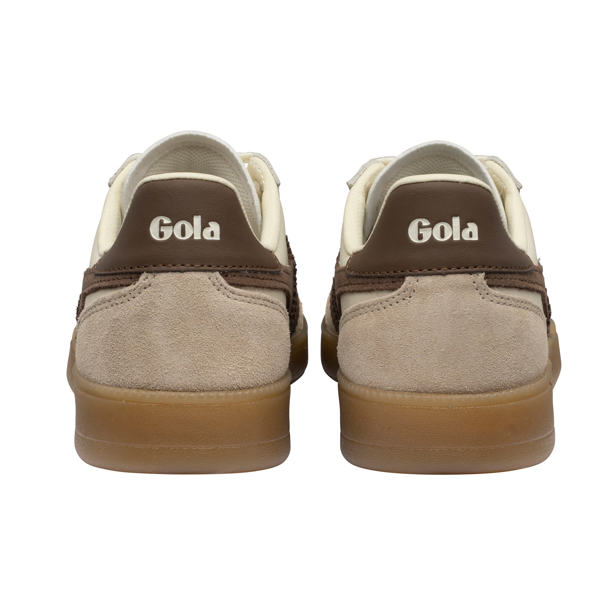 Gola Women's Viper Leather Trainer In Off White/Bone M