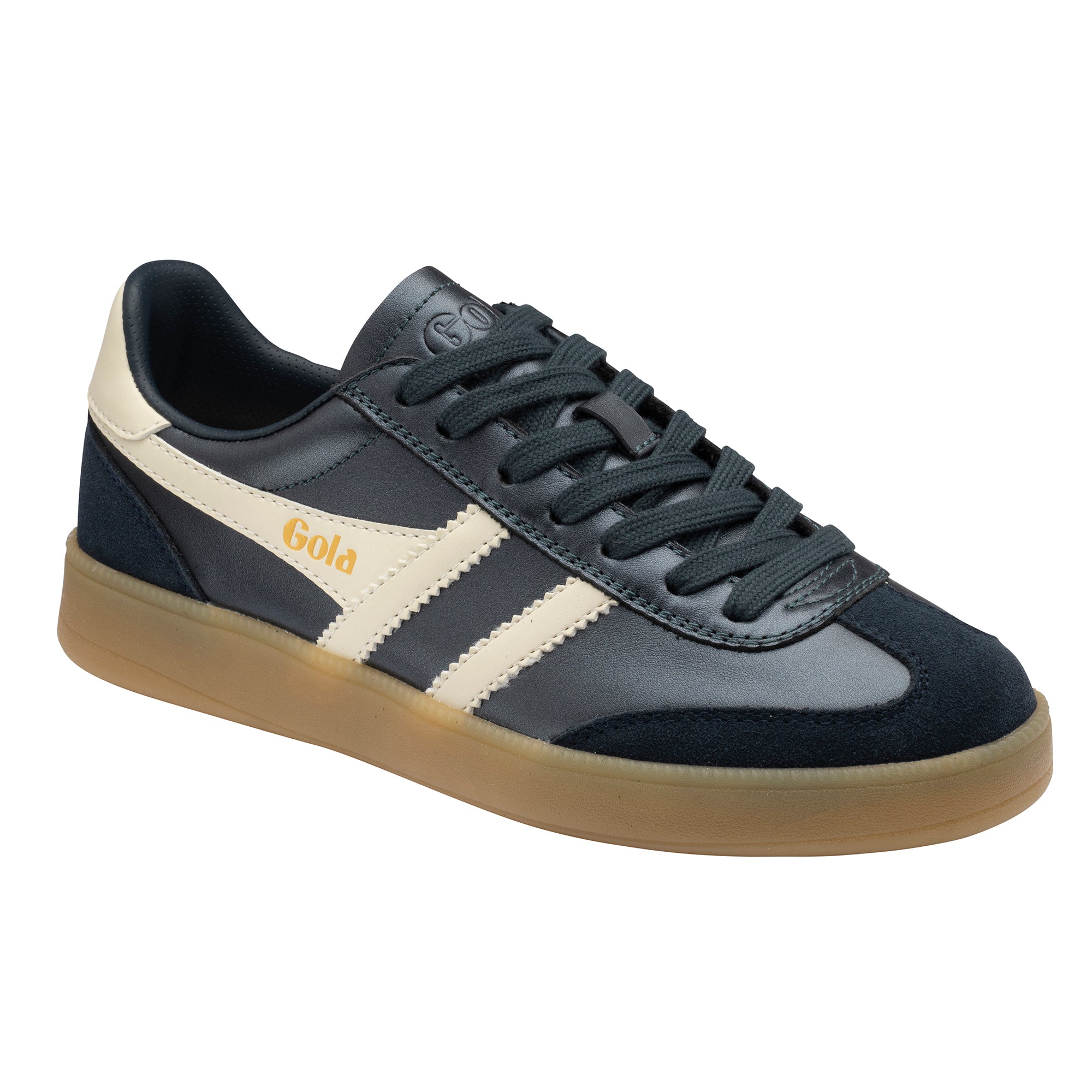 Gola Women's Viper Metallic Trainer In Navy/Off White M