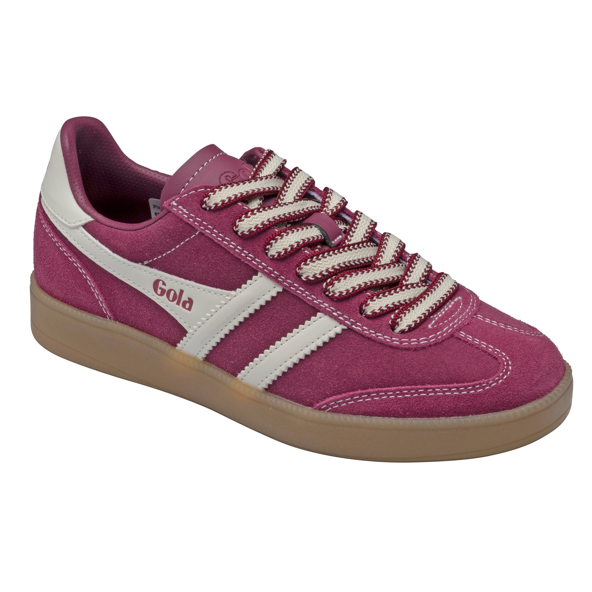 Gola Women's Viper 78 Trainer In Cerise/Off White/Gum M