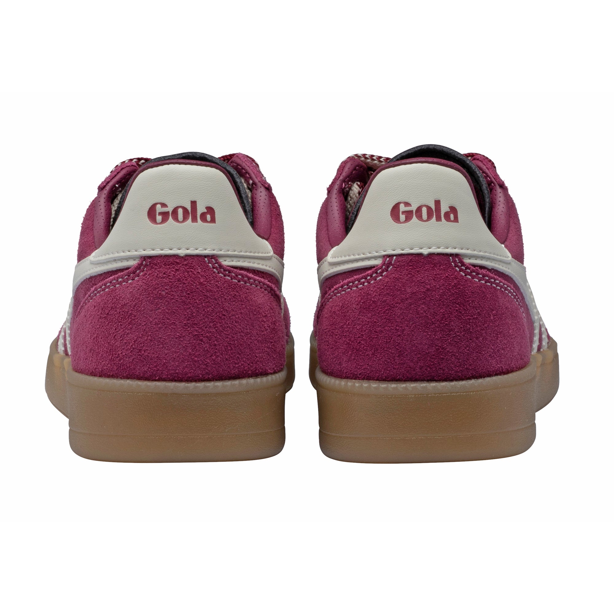 Gola Women's Viper 78 Trainer In Cerise/Off White/Gum M