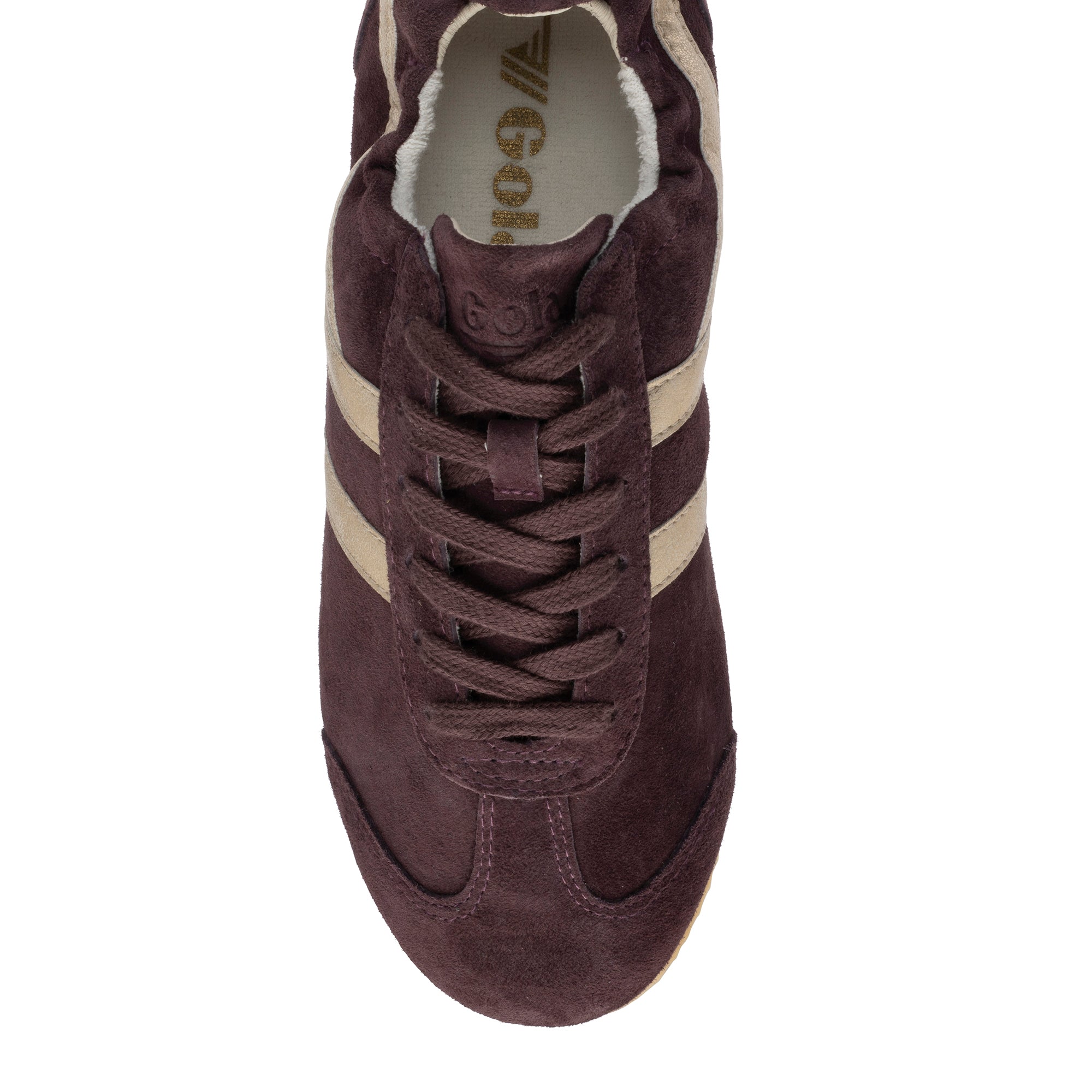Gola Women's Aurora Trainer In Cocoa/Gold M