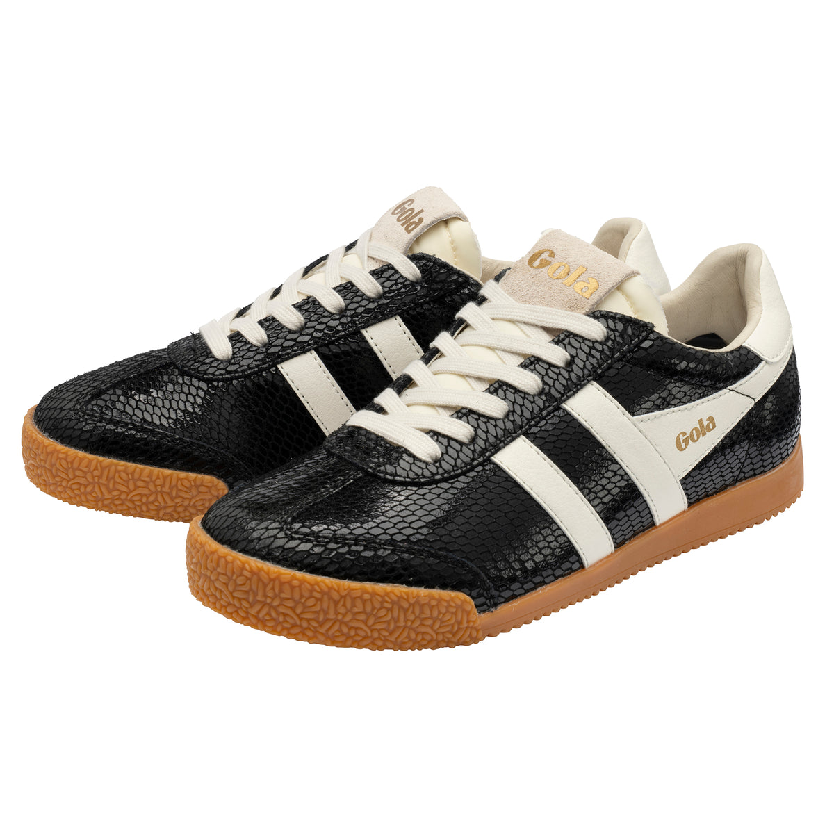 Gola Women's Elan Serpent Trainer In Black M