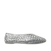 Grahame James Women's Geneva Jelly Flat in Transparent