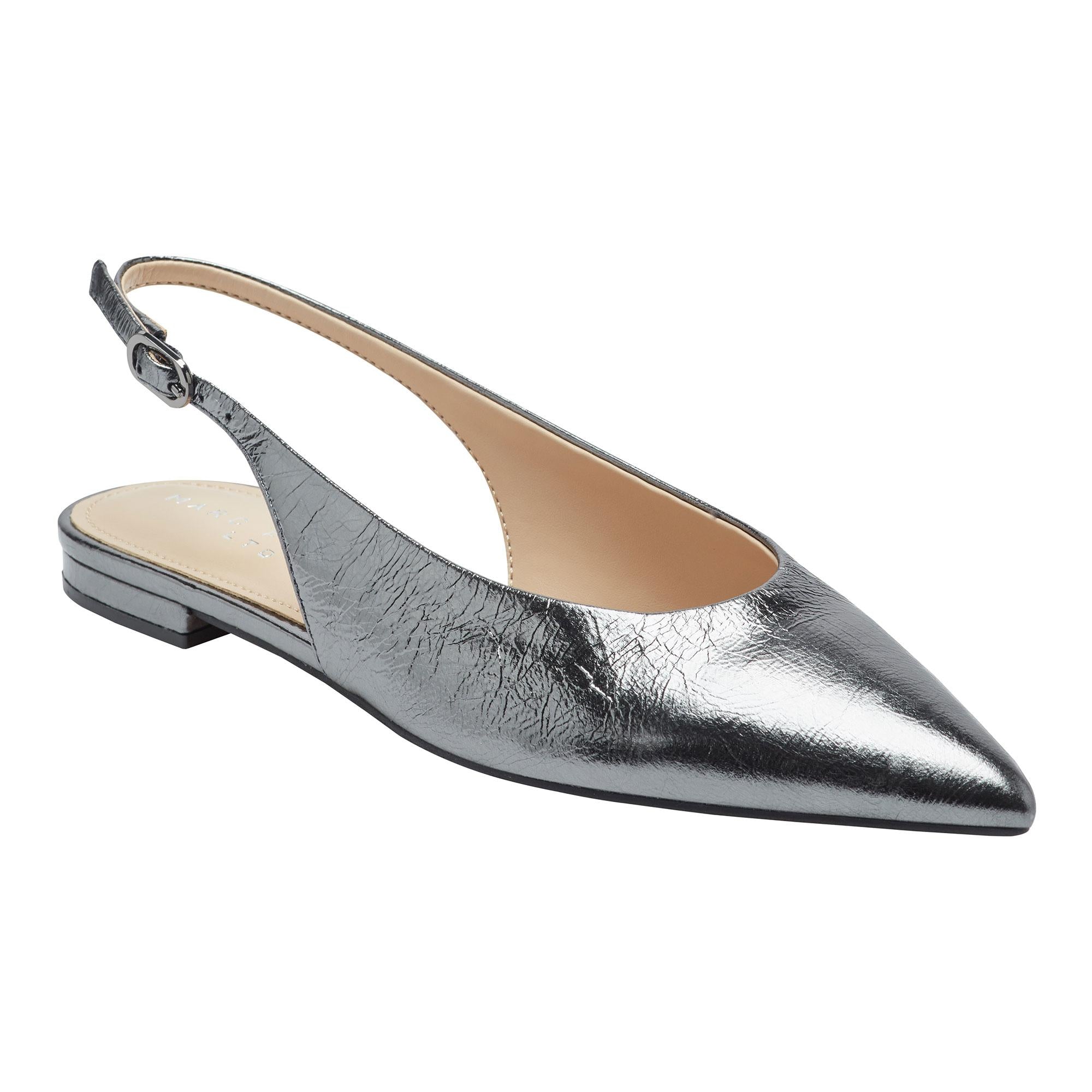 Marc Fisher Ltd Women's Grissy Silver M