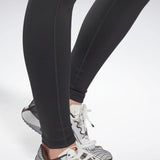 Reebok Apparel  Women's Workout Ready Pant Program High Rise Legging (Plus Black Reg