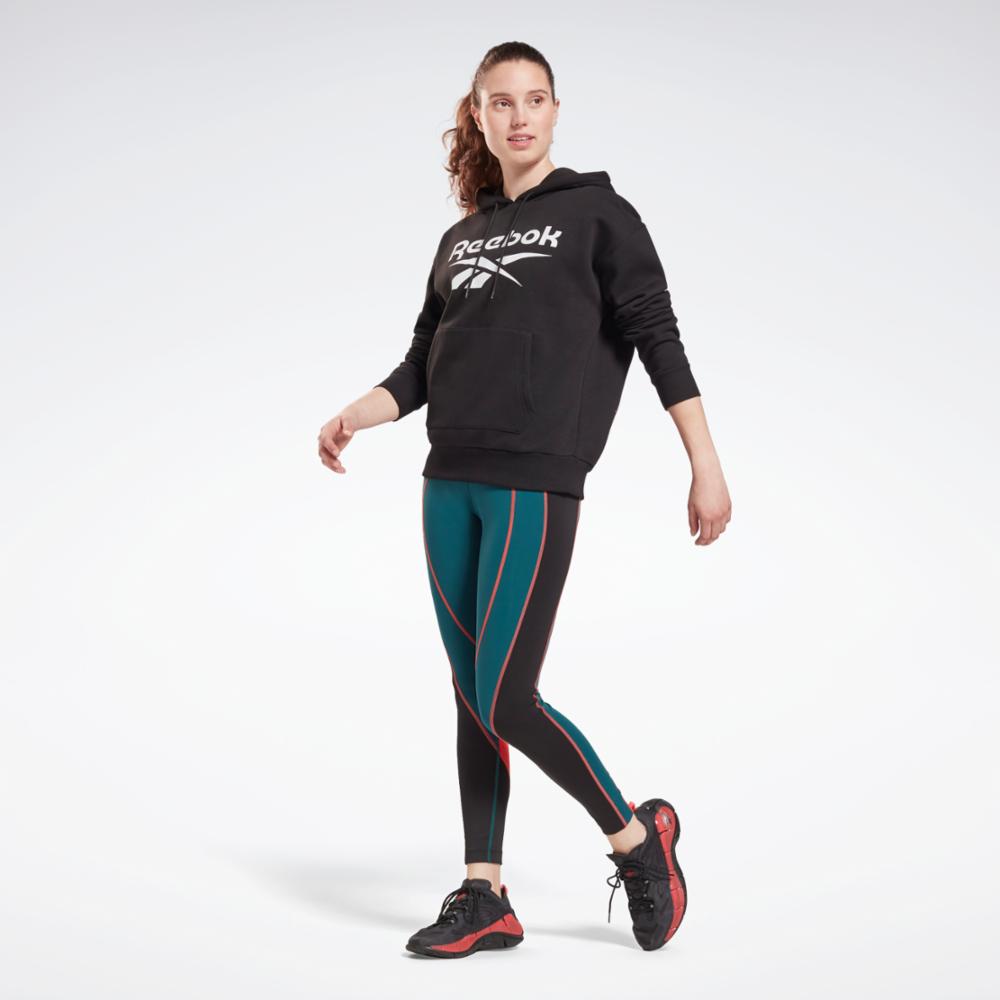 Reebok Apparel  Women's Ri Bl Fleece Hoody Reebok Training App Women Black Reg