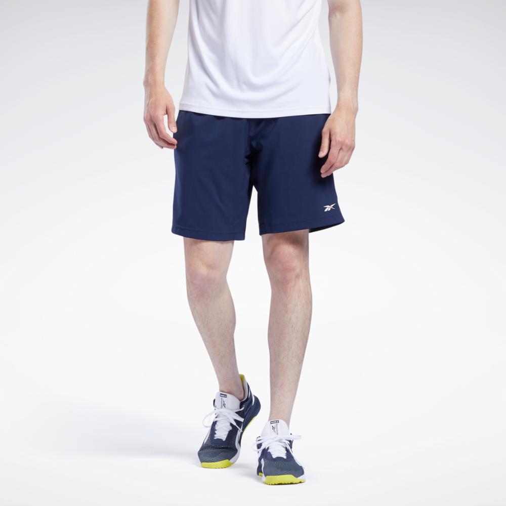 Reebok Men's Workout Ready Shorts  In Navy REG